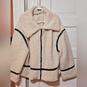 Plus size women  casual jacket